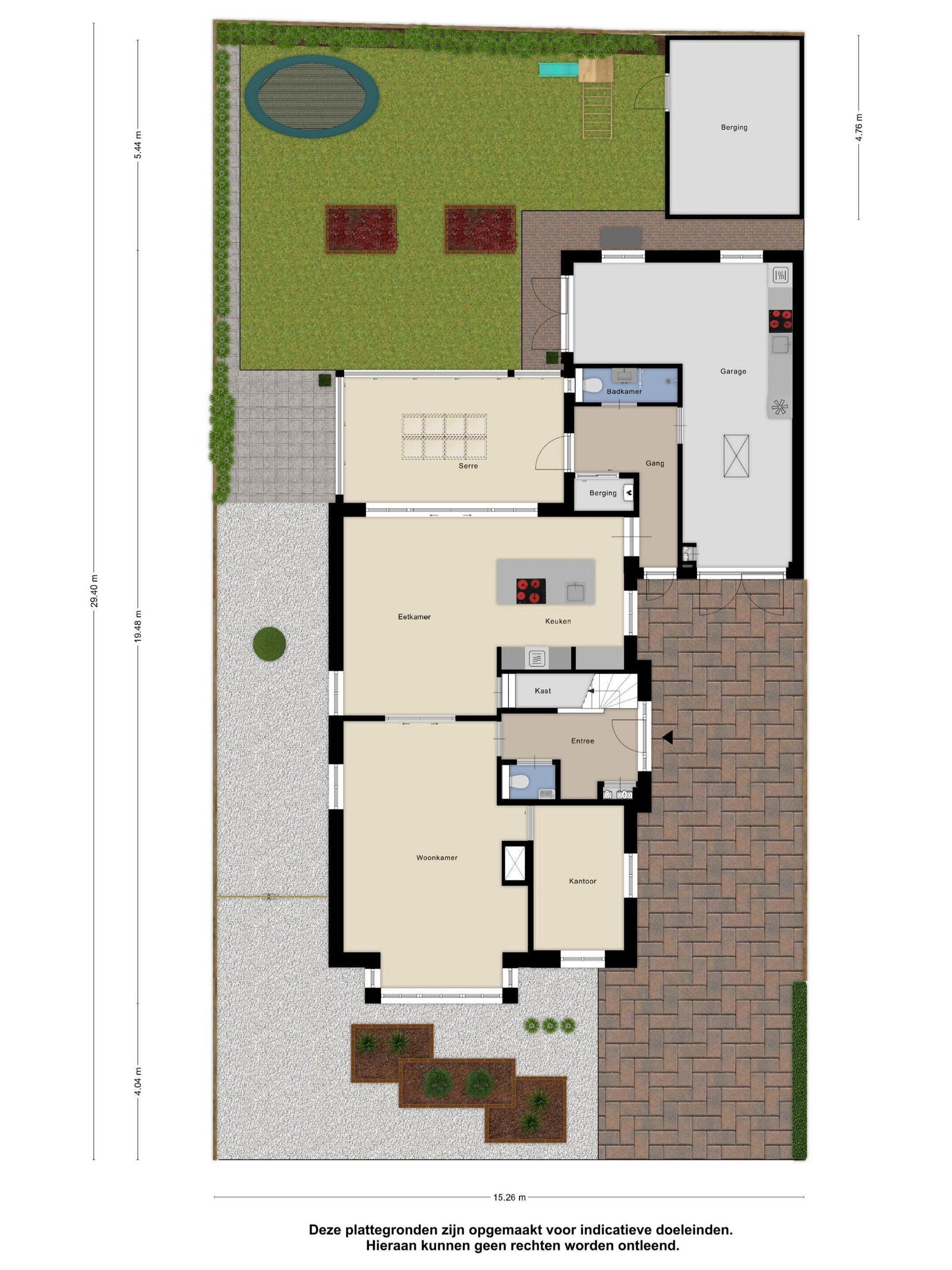 Plattegrond 1 - Het Buske 25, Vinkel
