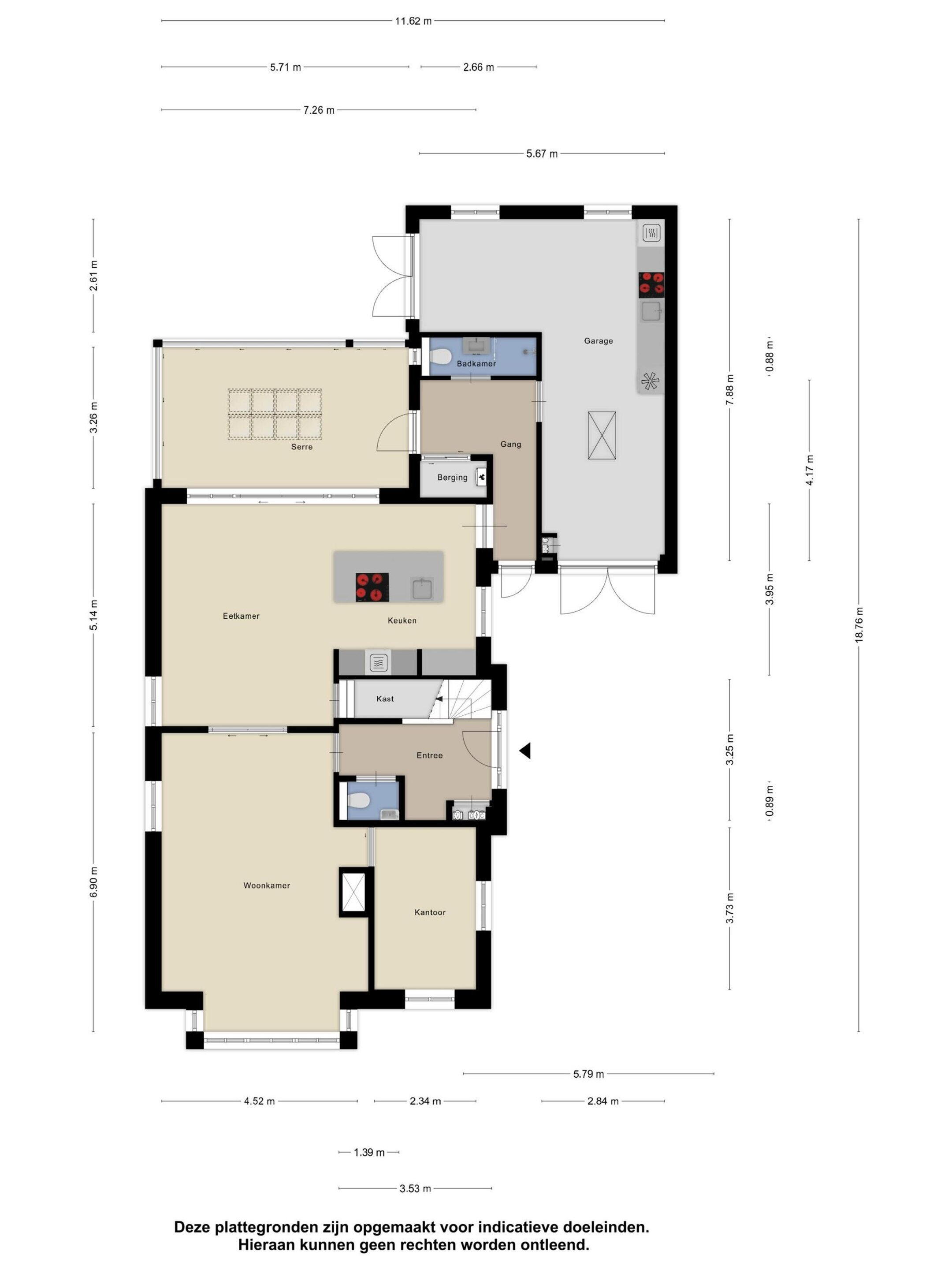 Plattegrond 2 - Het Buske 25, Vinkel