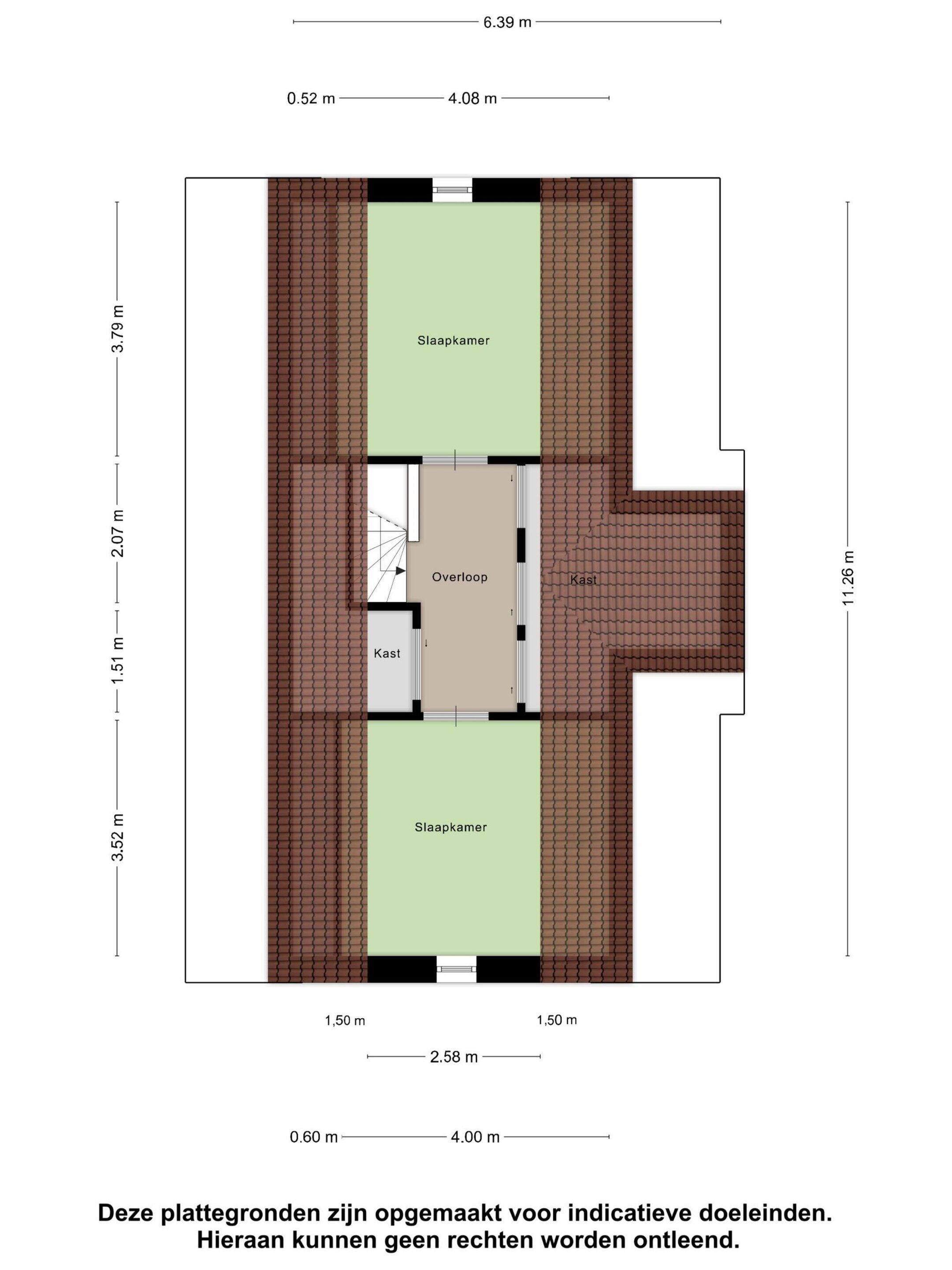 Plattegrond 5 - Het Buske 25, Vinkel