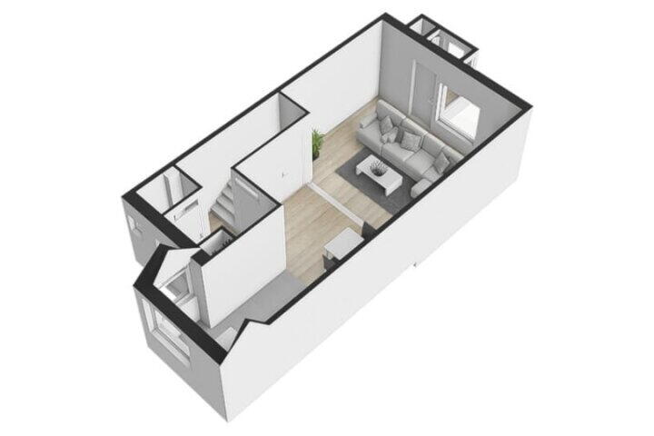 Plattegrond – Het engelse werk 3, Amerongen