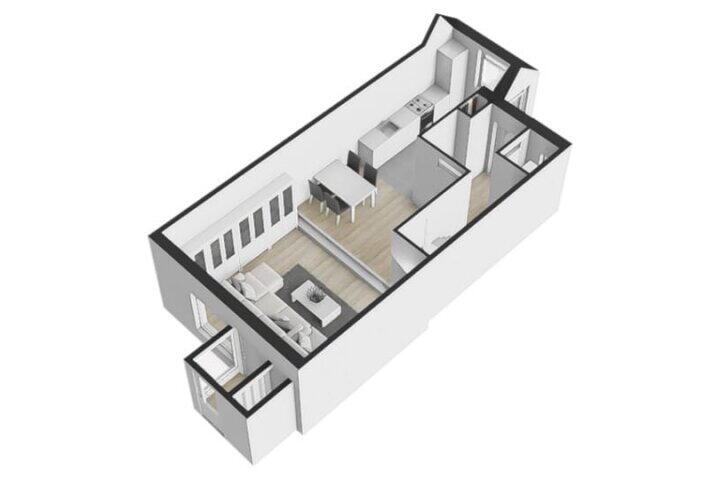 Plattegrond – Het engelse werk 3, Amerongen