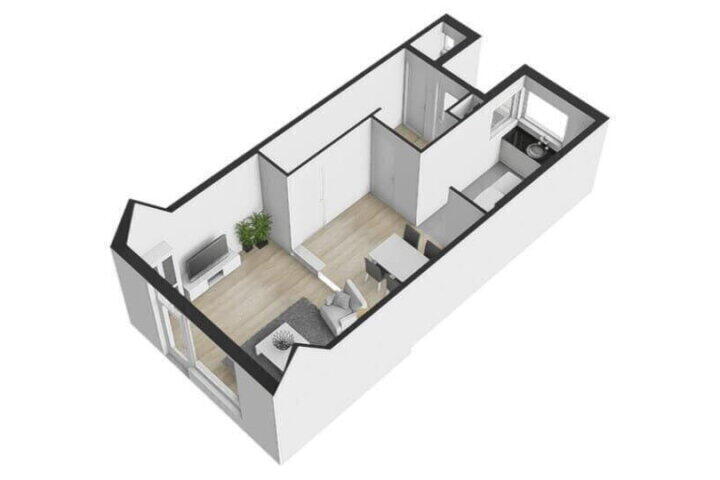 Plattegrond – Het engelse werk 37, Amerongen