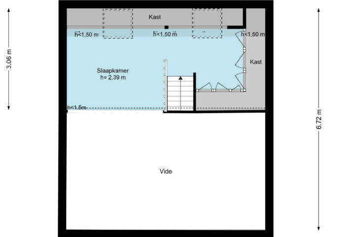 Plattegrond – Het Fort 36, De Kwakel