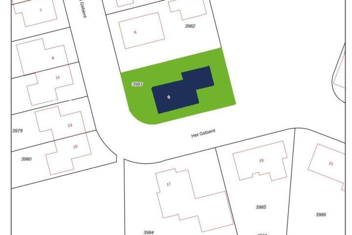 Plan – Het Gebient 8, Tolbert
