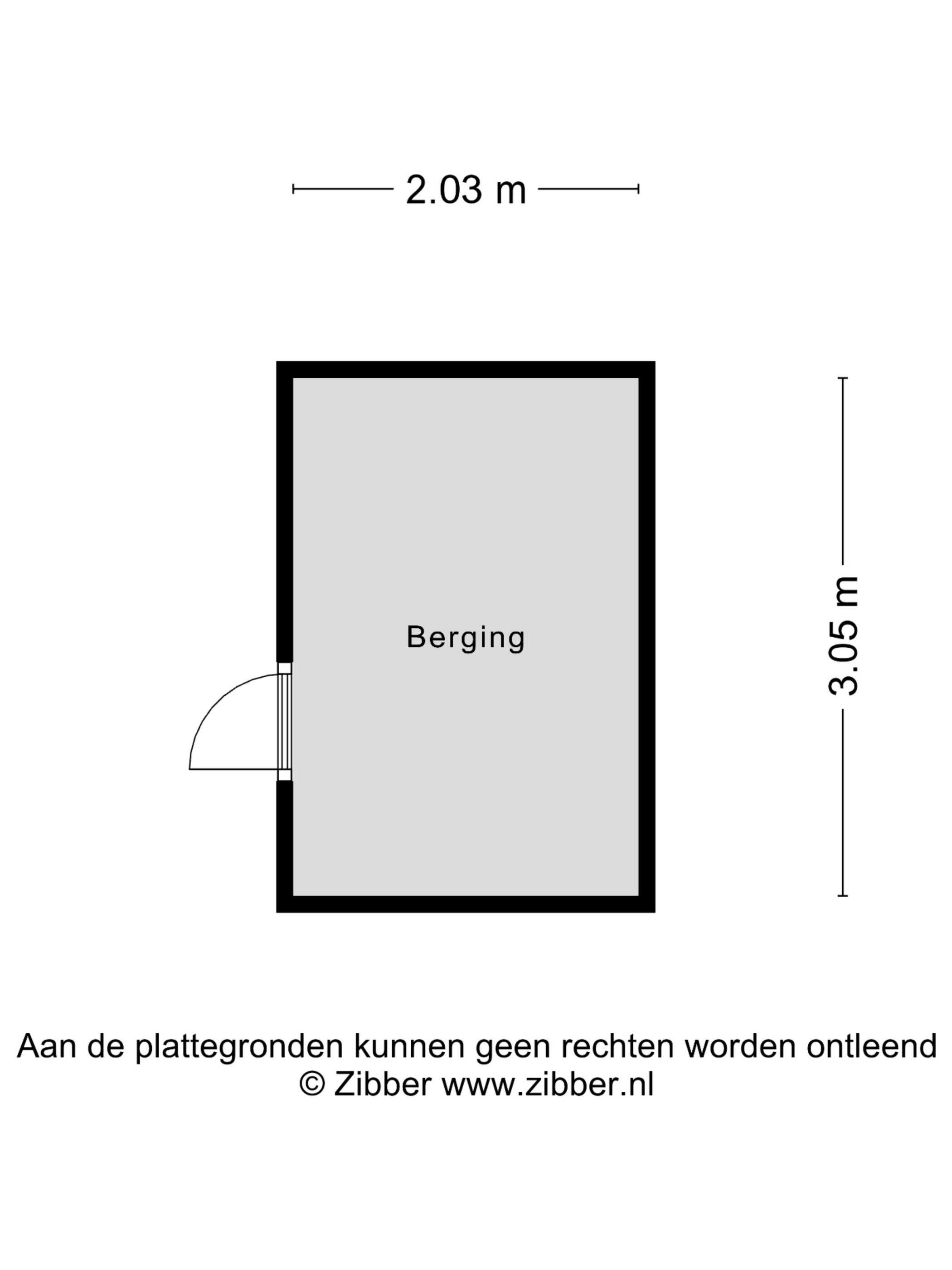 Plattegrond 5 - Het Hof 43, Oud Gastel