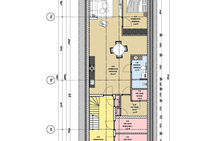 Plattegrond – Appartement (Bouwnr. ) 1, Steenwijk