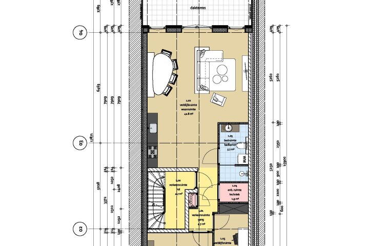 Plattegrond – Appartement (Bouwnr. ) 2, Steenwijk