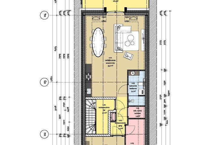 Plattegrond – Appartement (Bouwnr. ) 3, Steenwijk