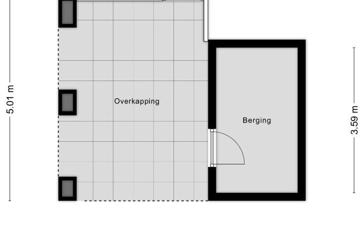 Plattegrond – Heugemerstraat 221 C, Maastricht