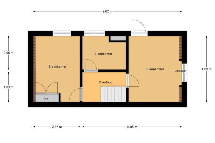Plattegrond – Heumenseweg 11, Wijchen