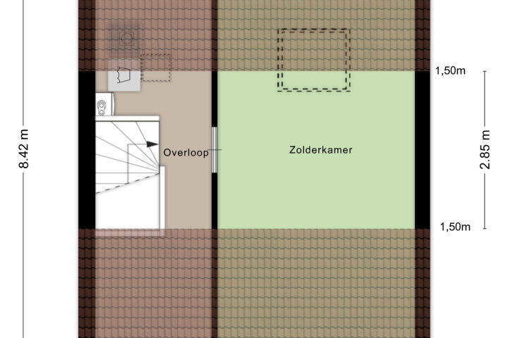 Plattegrond – Heusdenhoutsestraat 362, Breda