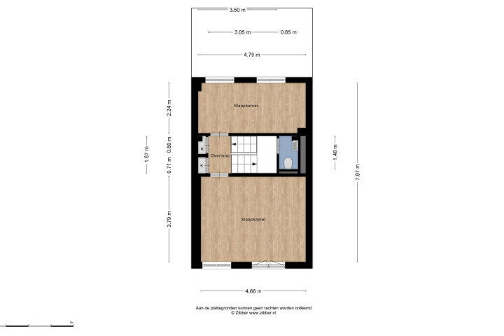 Plattegrond – Heuvelbrink 125, Breda