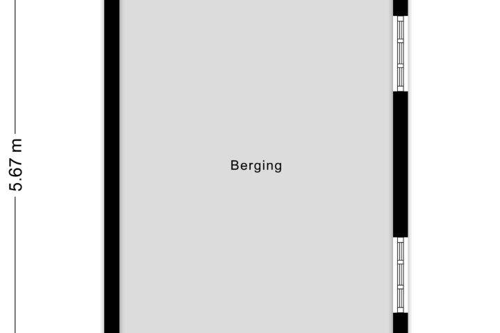 Plattegrond – Heuvelstraat 22, Wijchen