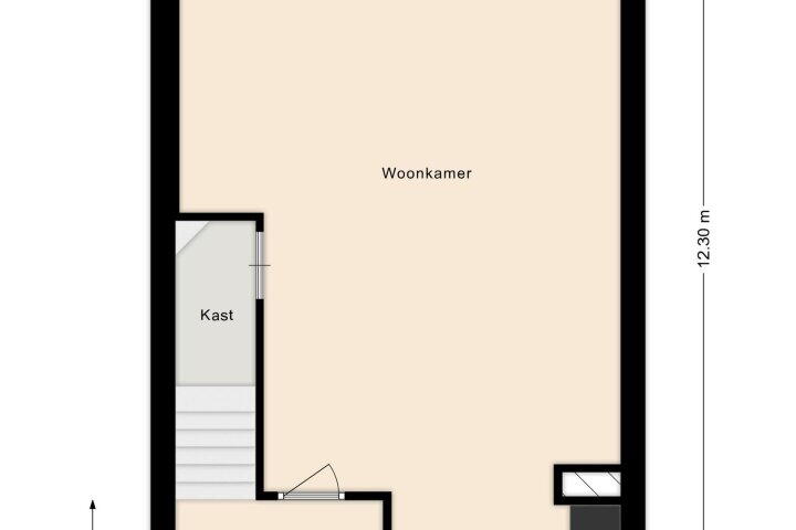 Plattegrond – Hevel 13, Heemskerk
