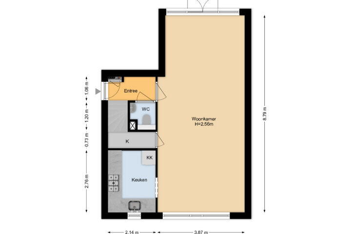 Plan – Hildebrandhove 132, Zoetermeer