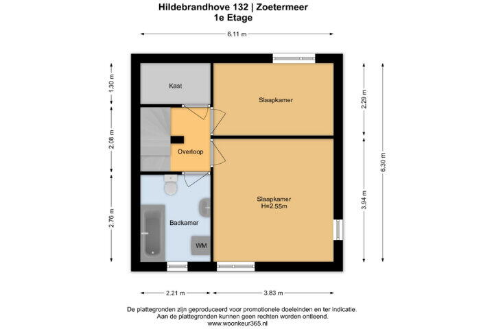 Plan – Hildebrandhove 132, Zoetermeer