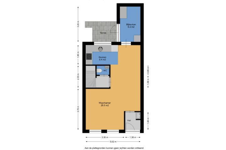 Plattegrond – Hildo Kropstraat 23, Steenwijk
