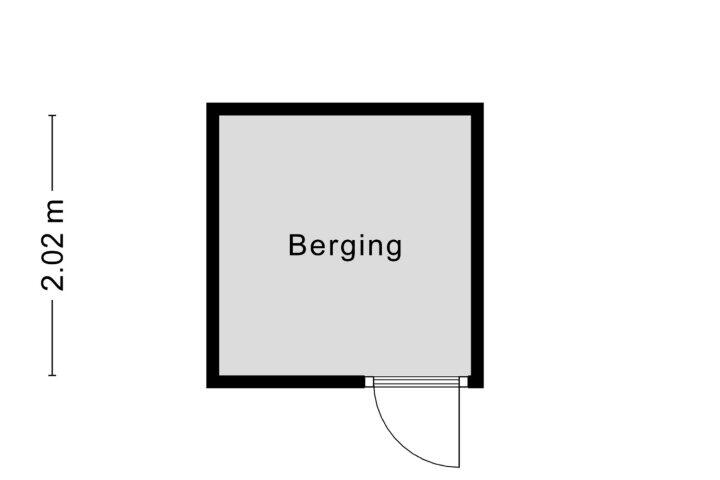 Plattegrond – Hillekensacker 1281 A, Nijmegen
