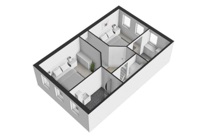 Plattegrond – Hinkerstraat 19, Cothen