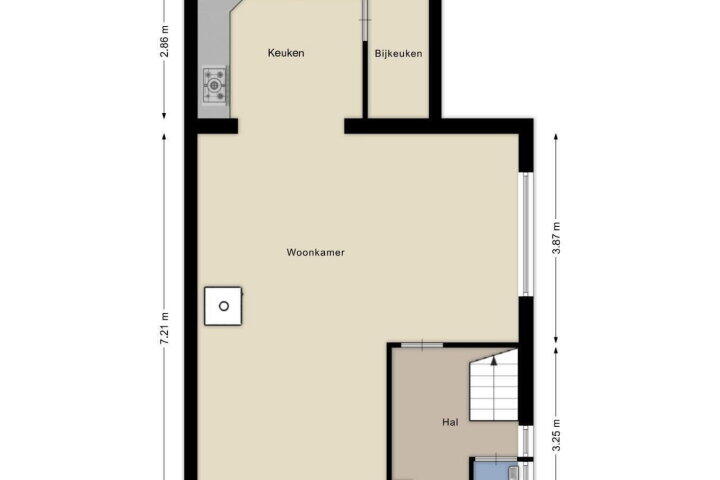 Plattegrond – Hoefakker 15, Chaam
