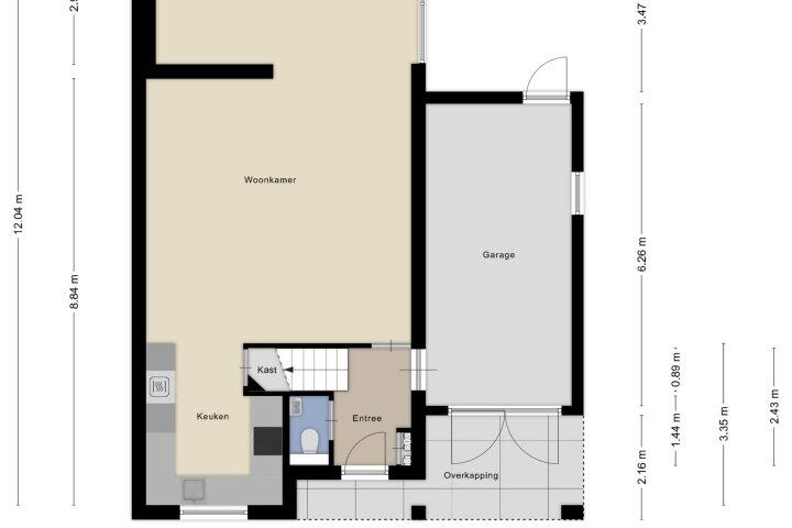 Plattegrond – Hoefblad 7, Gieten
