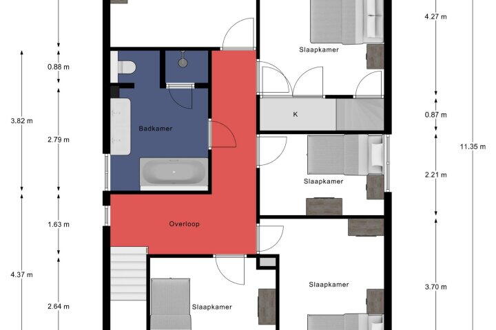 Plattegrond – Hoek 51, Meijel
