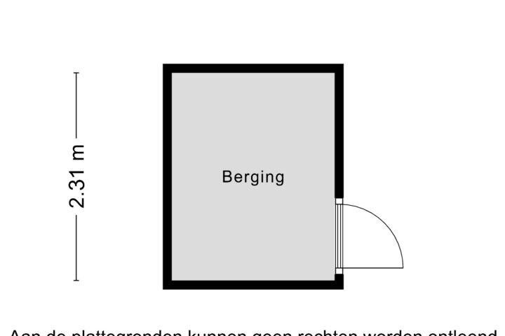 Plattegrond – Hoekweg 49, Gennep