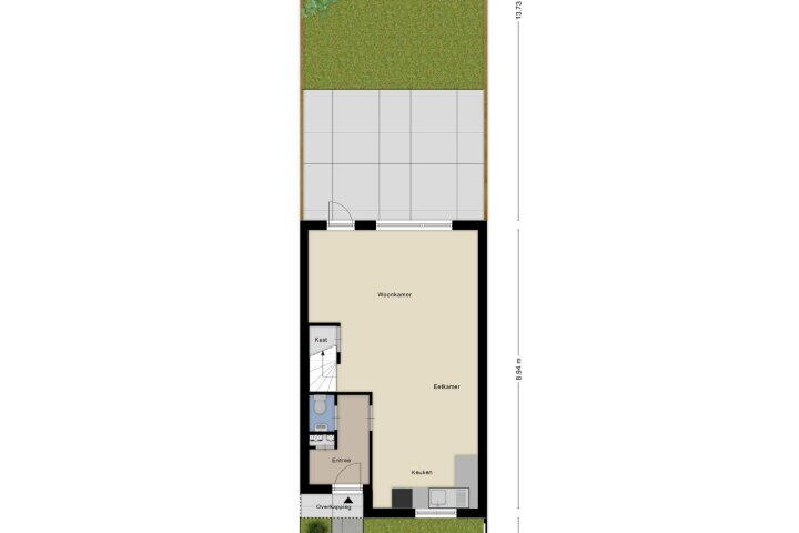 Plattegrond – Hoekweg 5, Gennep