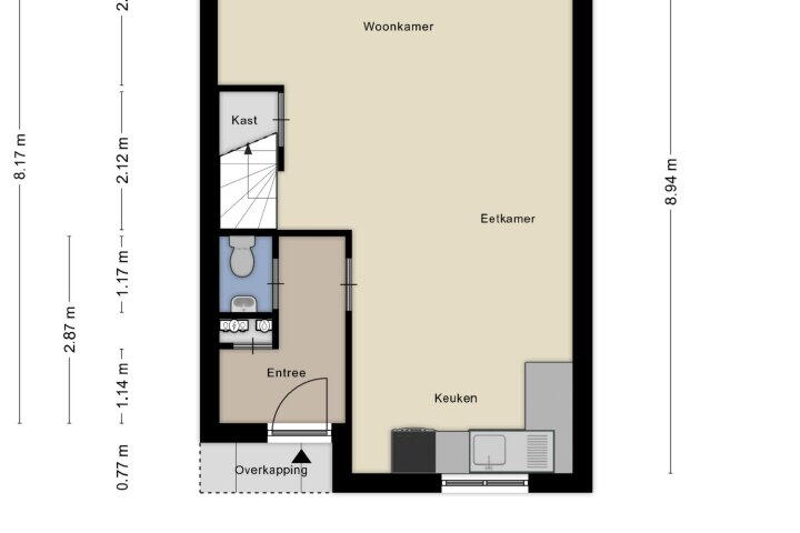 Plattegrond – Hoekweg 5, Gennep