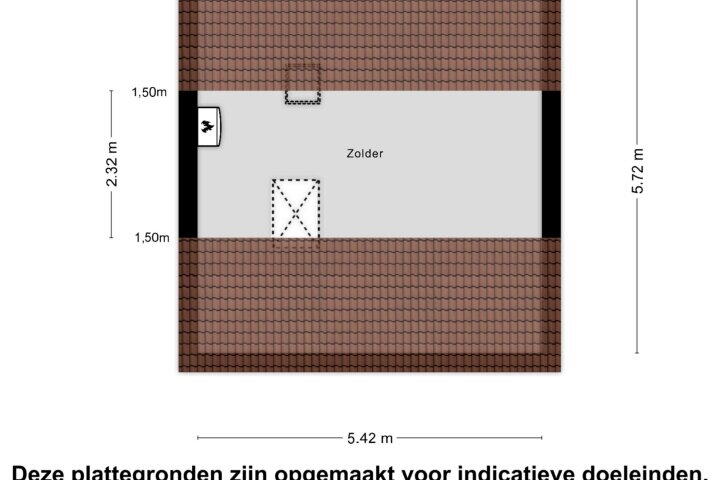 Plattegrond – Hoekweg 5, Gennep