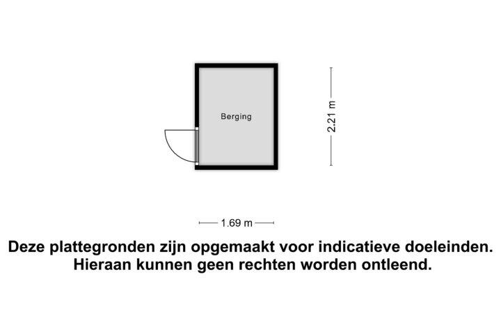 Plattegrond – Hoekweg 5, Gennep