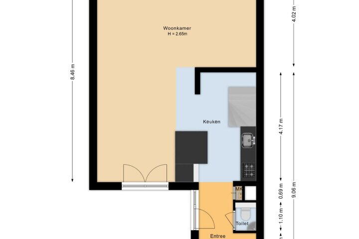 Plattegrond – Hofstede 109, Lelystad