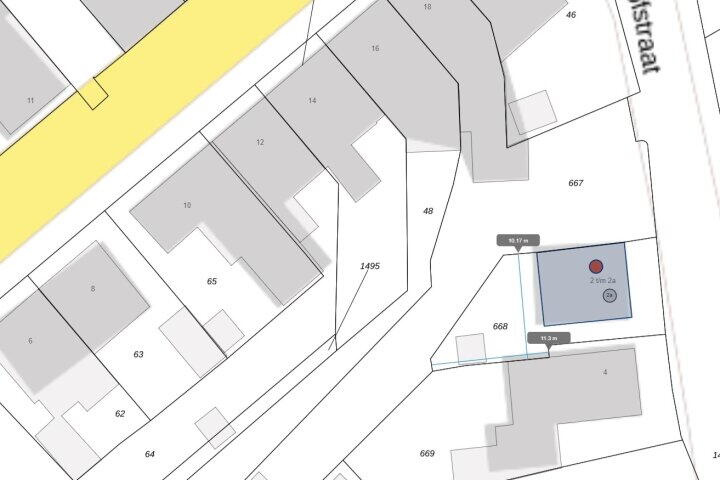 Plattegrond – Hofstraat 2, Bocholtz