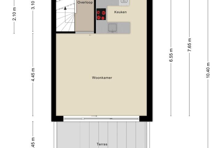 Plattegrond – Hof van Hagevoort 191, Wijchen