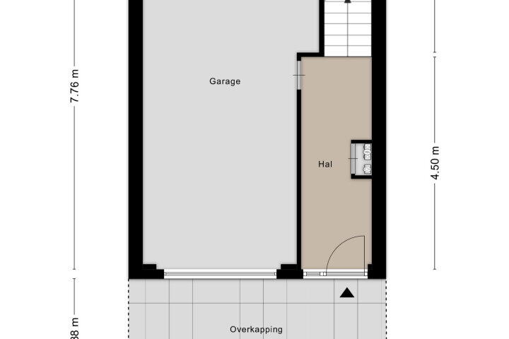 Plattegrond – Hof van Hagevoort 67, Wijchen