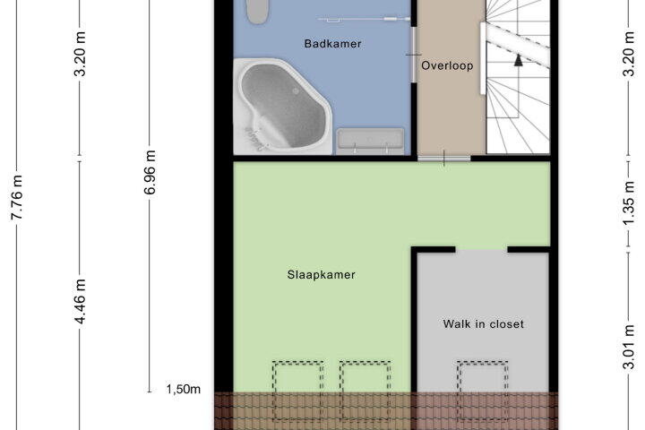 Plattegrond – Hof van Hagevoort 67, Wijchen