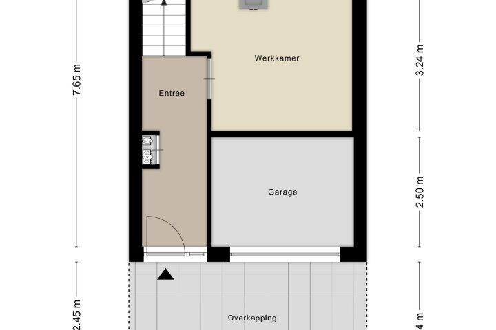 Plattegrond – Hof van Hagevoort 87, Wijchen