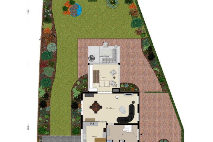 Plattegrond – Hoge Aard 3, Schijf