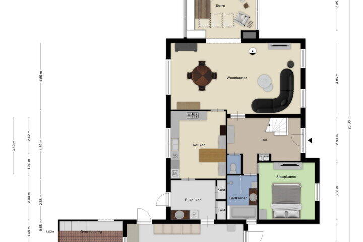 Plattegrond – Hoge Aard 3, Schijf