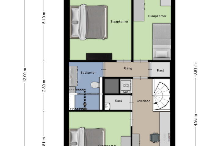 Plattegrond – Hogestede 150, Roosendaal
