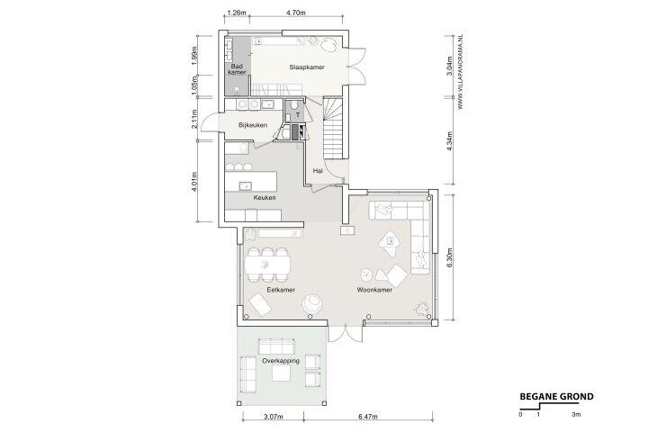 Plattegrond – Hollandse Hout 113, Lelystad
