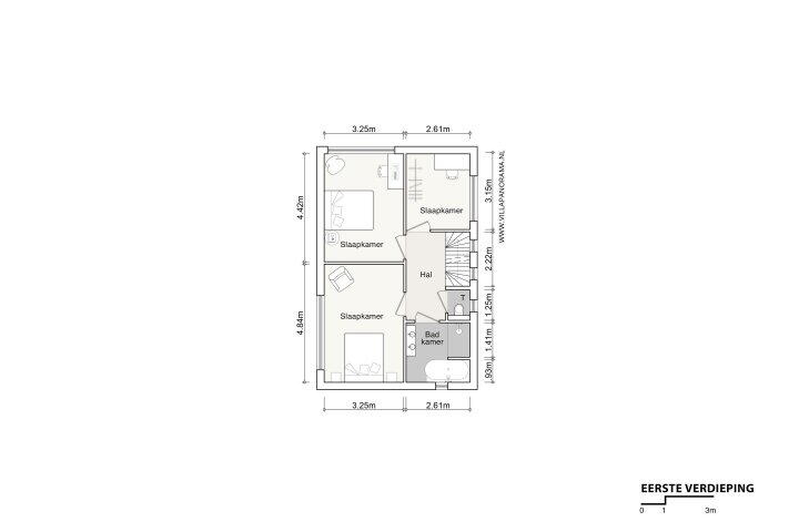 Plattegrond – Hollandse Hout 113, Lelystad