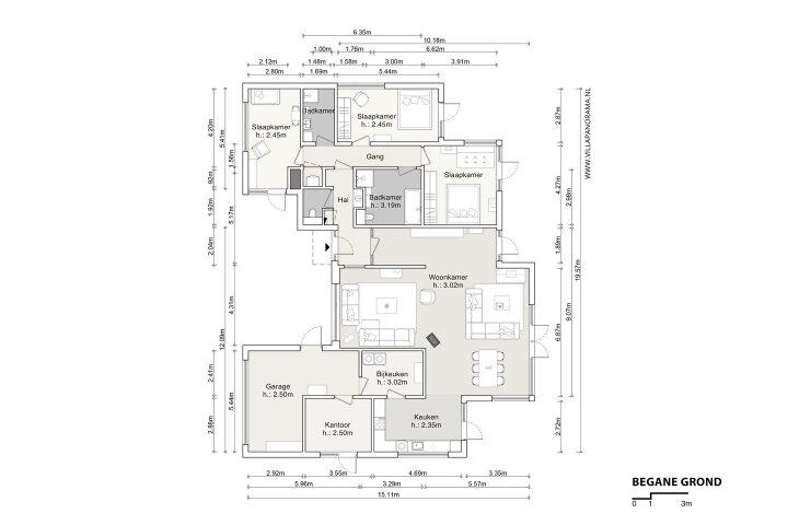 Plattegrond – Hollandse Hout 147, Lelystad