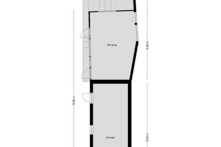 Plattegrond – Hollestraat 36, Nederasselt