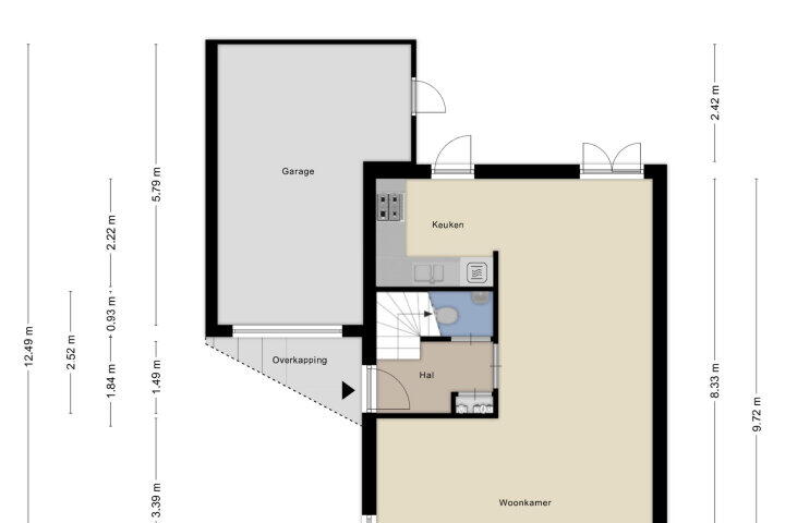 Plattegrond – Holtgesbroek 1004, Nijmegen