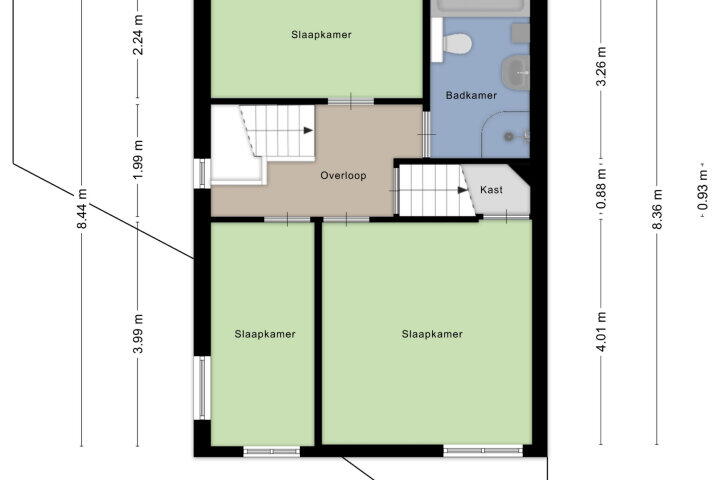 Plattegrond – Holtgesbroek 1004, Nijmegen