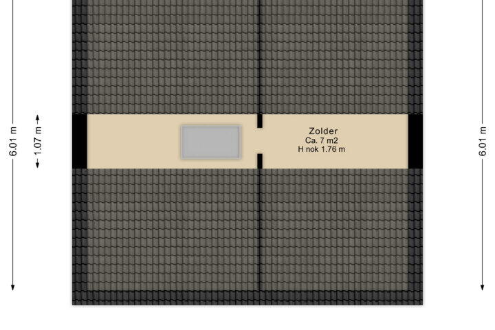 Plattegrond – Holtienstraat 27, Hoogeveen