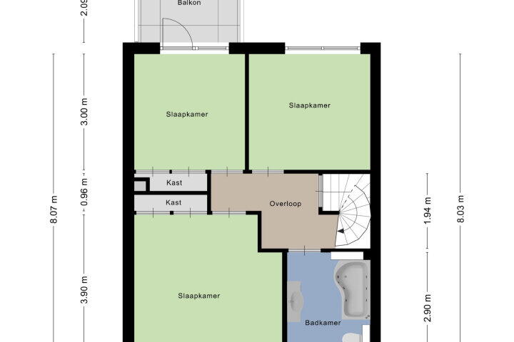 Plattegrond – Homberg 3620, Wijchen