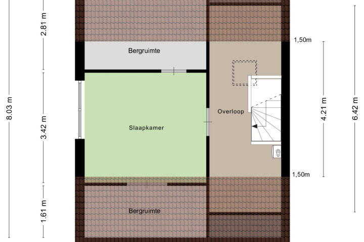 Plattegrond – Homberg 3620, Wijchen