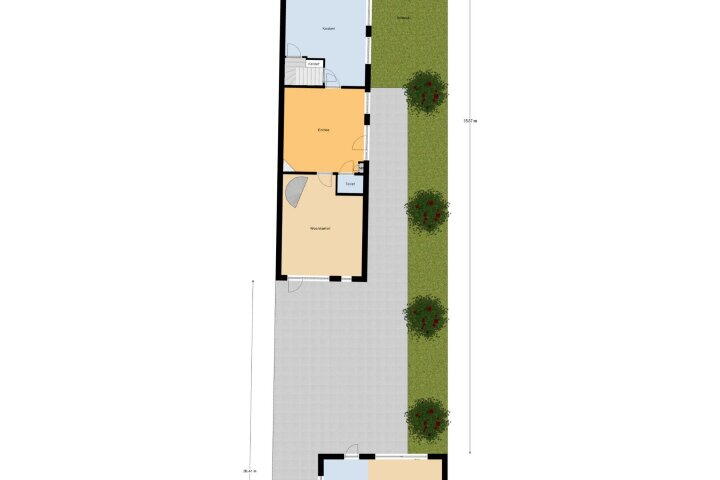 Plattegrond – Hommerterweg 75, Hoensbroek